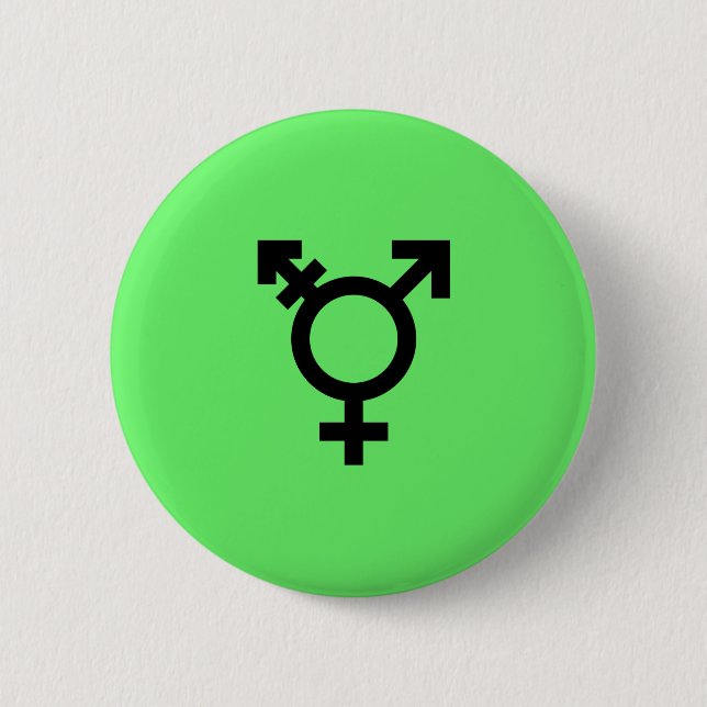Flagga Israeliskt Transgender-Pride Knapp (Framsida)