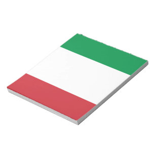 Flagga Italia Anteckningsblock