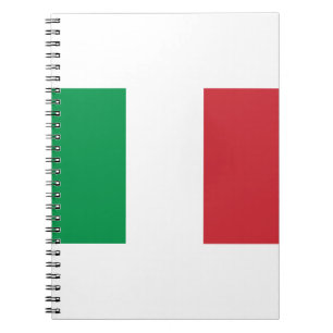 Flagga Italia Anteckningsbok