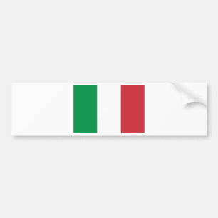 Flagga Italia Bildekal