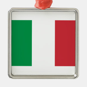 Flagga Italia Julgransprydnad Metall