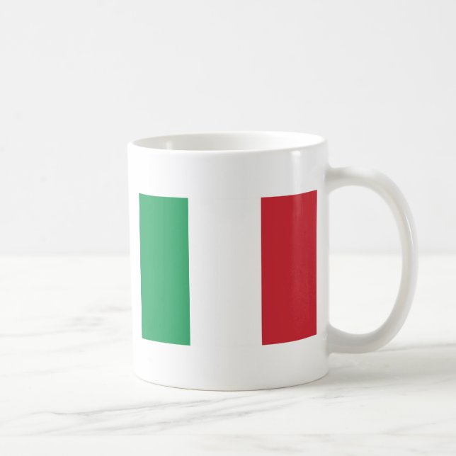 Flagga Italia Kaffemugg (Höger)