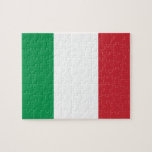 Flagga Italia Pussel<br><div class="desc">Flagga av Italia - Högkvalitativ bild.</div>