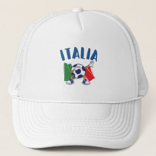 Flagga italien Dabbing Soccer Ball Keps