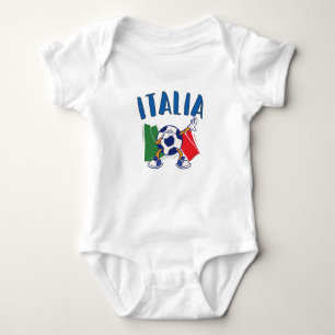 Flagga italien Dabbing Soccer Ball T Shirt