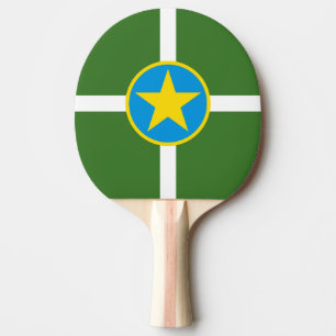 Flagga Jackson, Mississippi Ping Pong Pad Pingisracket