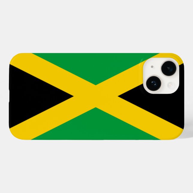 Flagga Jamaica (Baksida (horisontell))