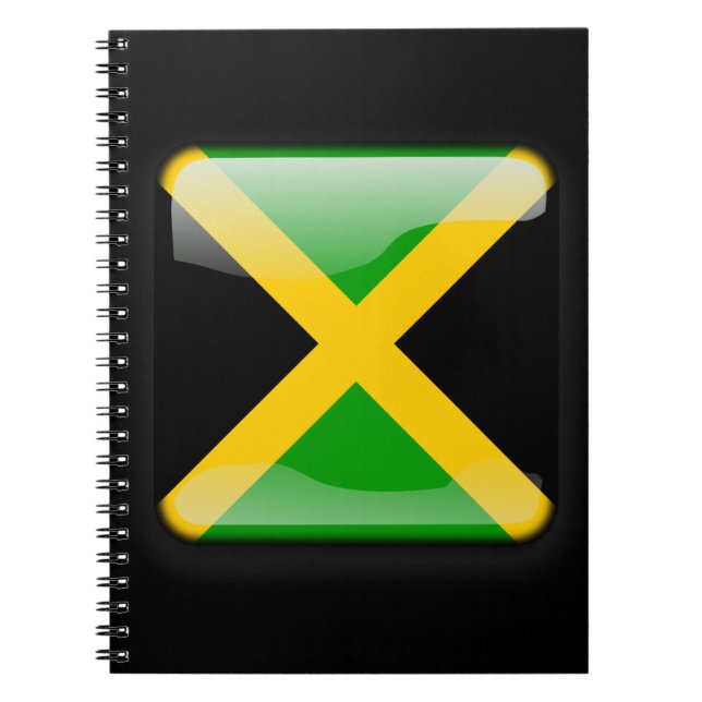 Flagga Jamaica Anteckningsbok (Framsidan)