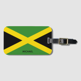 Flagga Jamaica Bagagebricka