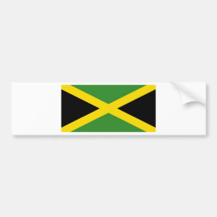 Flagga Jamaica Bildekal