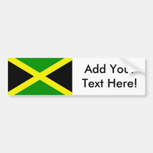 Flagga Jamaica Bildekal