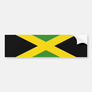 Flagga Jamaica Bildekal