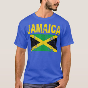 Flagga Jamaica Coola Jamaican Flaggor Manar Women  T Shirt