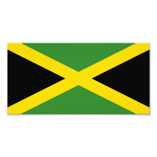Flagga Jamaica Fototryck