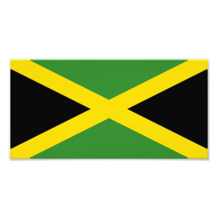 Flagga Jamaica Fototryck