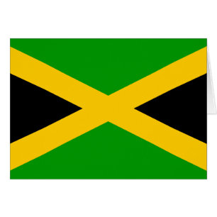 Flagga Jamaica Hälsningskort