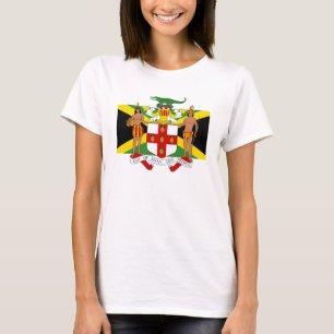 Flagga Jamaica Jackar av Arm Spaghetti Tank T-shirt