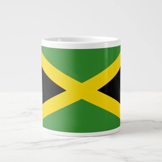 Flagga Jamaica Jumbo Mugg (Framsidan)