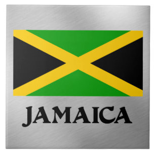 Flagga Jamaica Kakelplatta