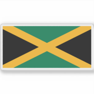 Flagga Jamaica Klistermärken