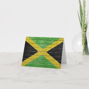 Flagga Jamaica Kort