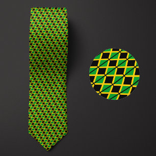 Flagga Jamaica Mönster Slips