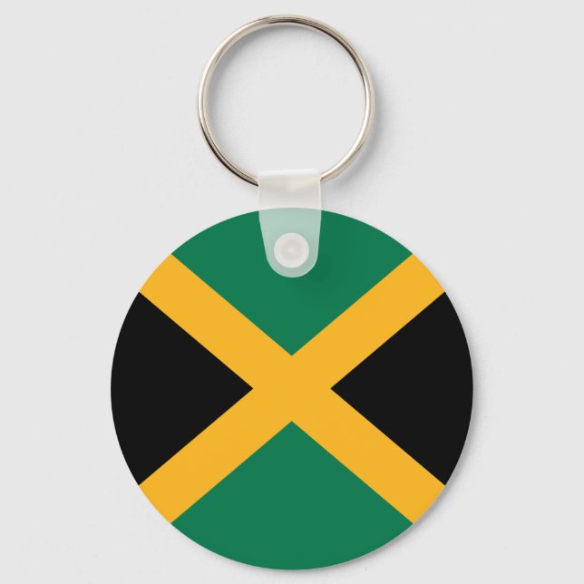Flagga Jamaica Nyckelring (Framsida)