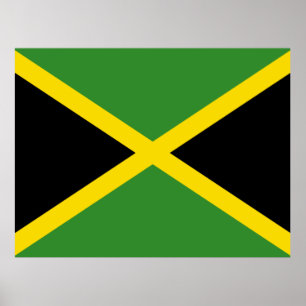 Flagga Jamaica Poster