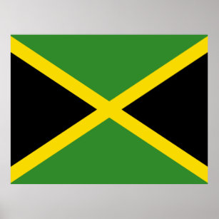 Flagga Jamaica Poster