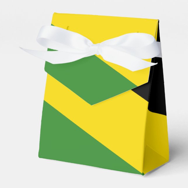 Flagga Jamaica Presentaskar (Framsidan Sidan)