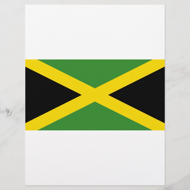 Flagga Jamaica Reklamblad (Framsidan)
