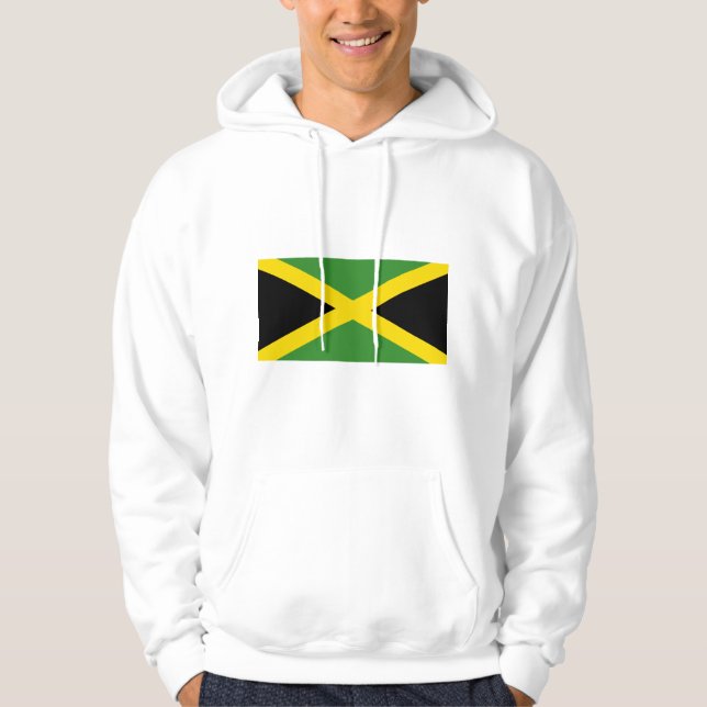 Flagga Jamaica Sweatshirt (Framsida)