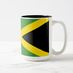 Flagga Jamaica Två-Tonad Mugg