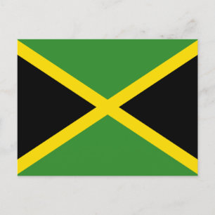 Flagga Jamaica Vykort
