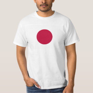 Flagga Japan - 日 章 旗 - 日 の 丸 - 日 periodiseringsper T Shirt