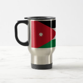 Flagga Jordan Travel/Commuter Mugg