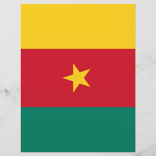 Flagga Kamerun (Framsida)