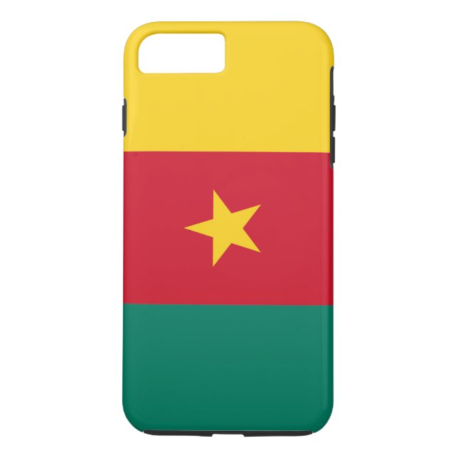 Flagga Kamerun Case-Mate iPhone Skal (Baksida)