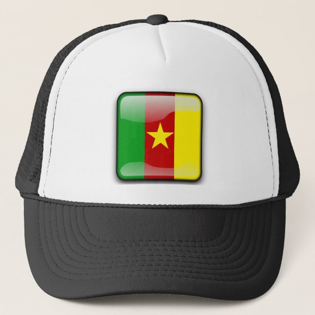 Flagga Kamerun Keps (Framsida)