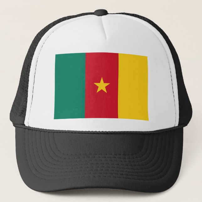 Flagga Kamerun Keps (Framsida)