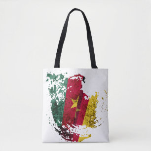 flagga Kamerun Tygkasse