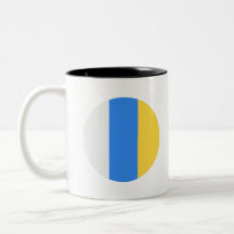 Flagga Kanarieöarna