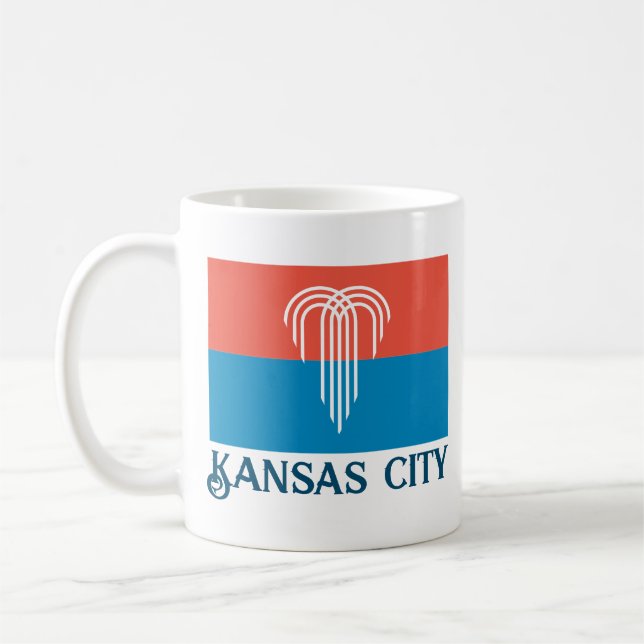 Flagga Kansas City (2023), Missouri Kaffemugg (Vänster)