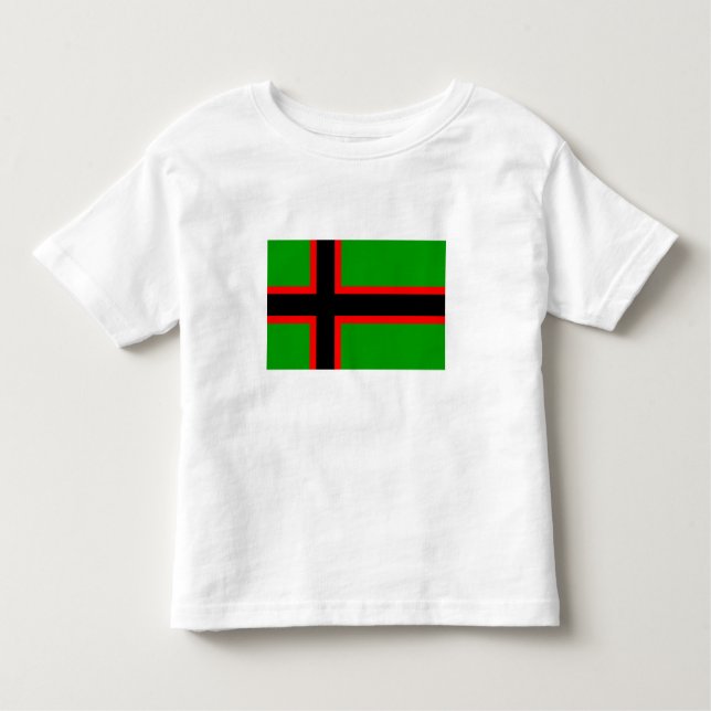 Flagga Karelia T Shirt (Framsida)