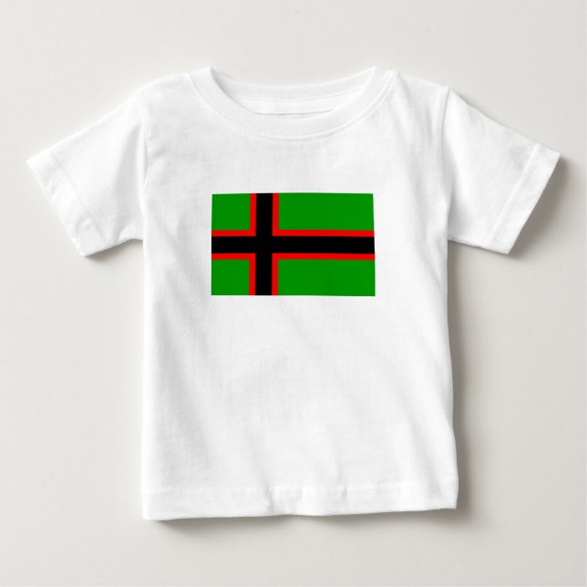 Flagga Karelia T Shirt (Framsida)