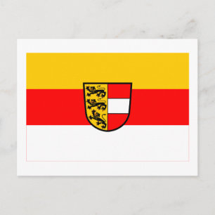 Flagga Kärnten, Österrike Vykort