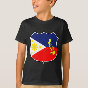 Flagga & karta t shirt