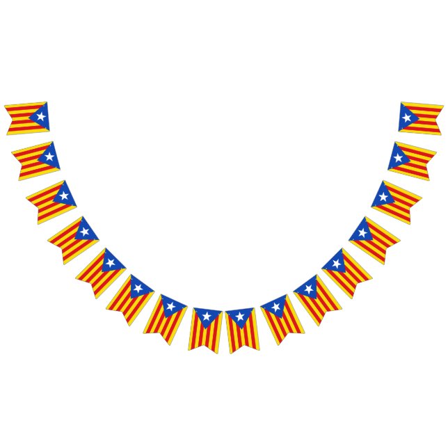 Flagga Katalonien (Alla)