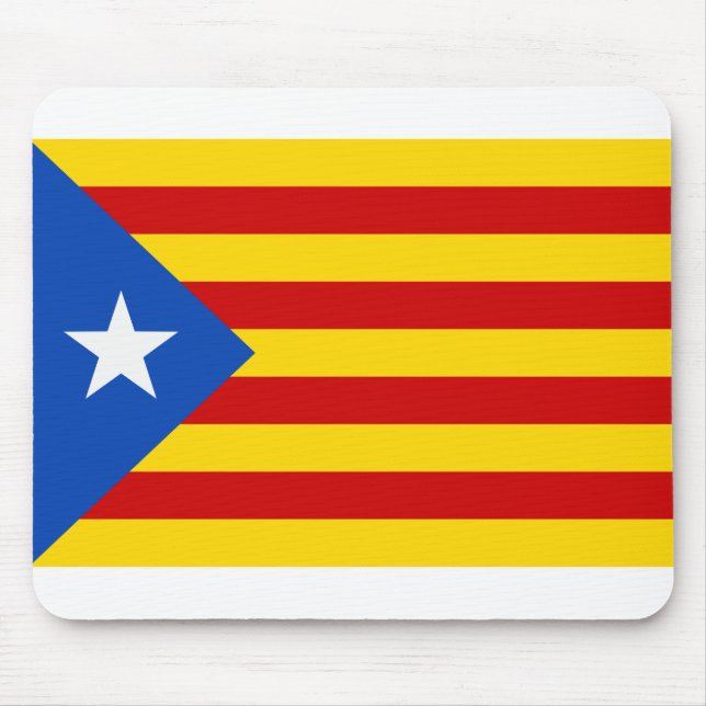 Flagga Katalonien Musmatta (Framsidan)