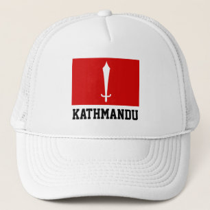 Flagga Katmandu, Nepal Keps
